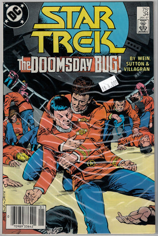 Star Trek Issue # 34 DC Comics $4.00