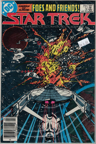 Star Trek Issue #  3 DC Comics $6.00
