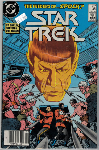 Star Trek Issue # 45 DC Comics $4.00