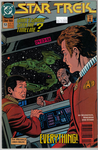 Star Trek series 2 Issue #  53 DC Comics $3.00