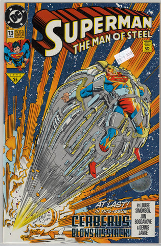 Superman The Man of Steel Issue # 13 DC Comics $3.00