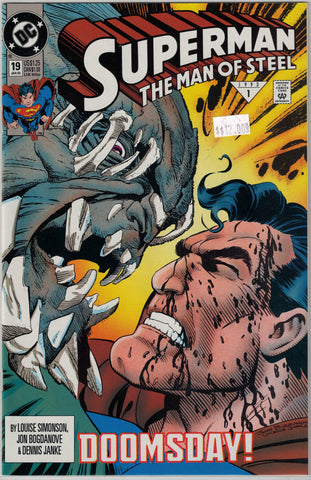 Superman The Man of Steel Issue # 19 DC Comics $12.00