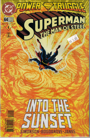 Superman The Man of Steel Issue # 64 DC Comics $3.00