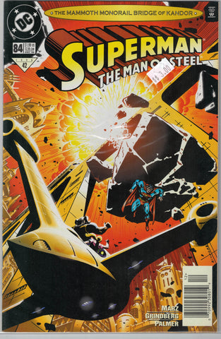 Superman The Man of Steel Issue # 84 DC Comics $3.00