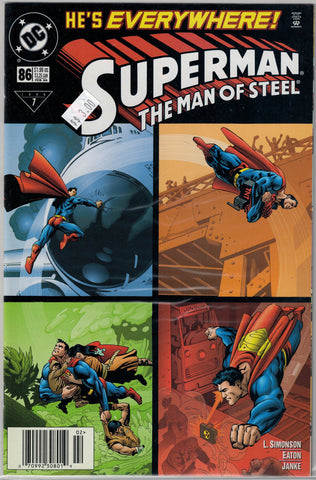 Superman The Man of Steel Issue # 86 DC Comics $3.00