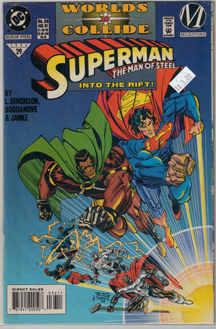 Superman The Man of Steel Issue # 36 DC Comics $3.00