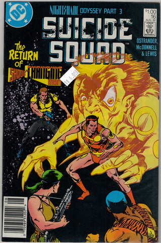 Suicide Squad Issue # 16 DC Comics $4.00