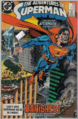 Adventures of Superman Issue # 450 DC Comics $3.00