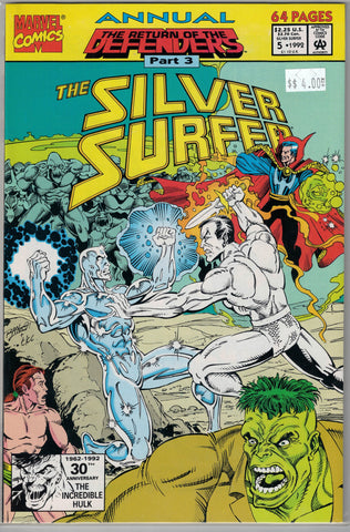 Silver Surfer series 2 Issue # Annual 5 Marvel Comics $4.00