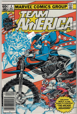 Team America Issue # 4 Marvel Comics  $4.00