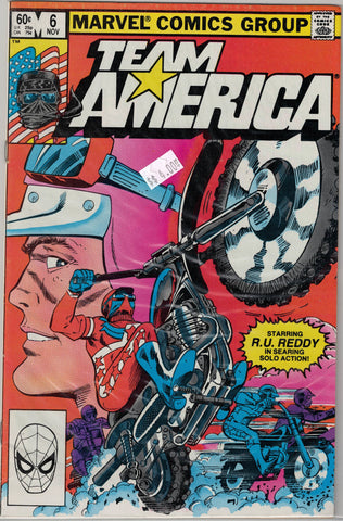 Team America Issue # 6 Marvel Comics  $4.00