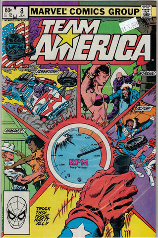 Team America Issue # 8 Marvel Comics  $5.00