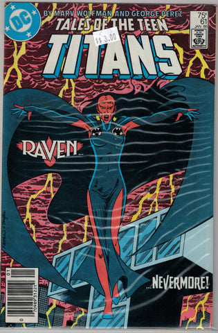 Tales of the Teen Titans Issue # 61 DC Comics $3.00
