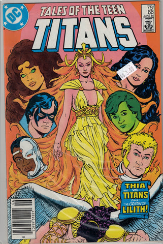 Tales of the Teen Titans Issue # 66 DC Comics $3.00