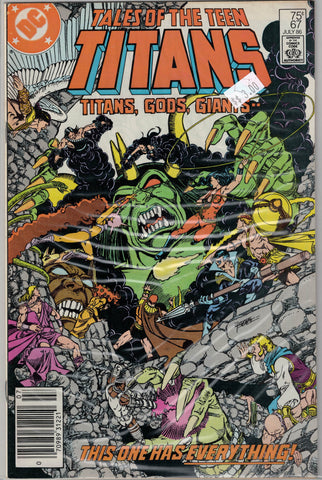 Tales of the Teen Titans Issue # 67 DC Comics $3.00