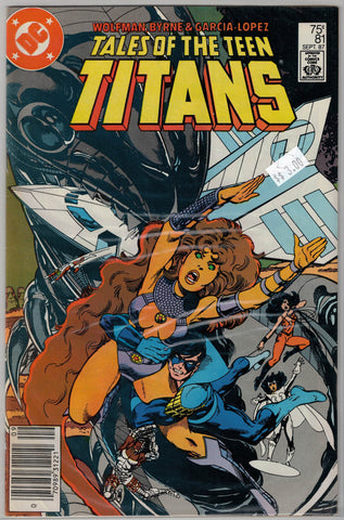 Tales of the Teen Titans Issue # 81 DC Comics $3.00