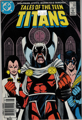 Tales of the Teen Titans Issue # 89 DC Comics $3.00