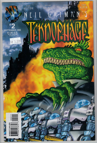 Neil Gaiman's Teknophage Issue # 2 Tekno Comics $3.00