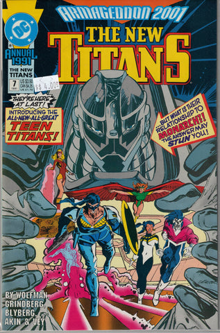 New Titans Issue # Annual  7 DC Comics $4.00