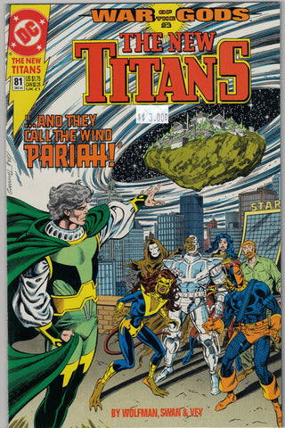 New Titans Issue # 81 DC Comics $3.00