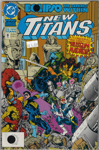 New Titans Issue # Annual  8 DC Comics $4.00