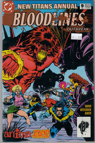 New Titans Issue # Annual  9 DC Comics $4.00