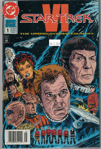 Star Trek VI The Undiscovered Country Movie Special Issue DC Comics $5.00