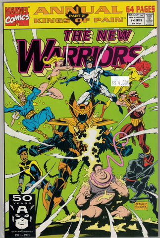 New Warriors Issue # Annual 1 Marvel Comics $4.00