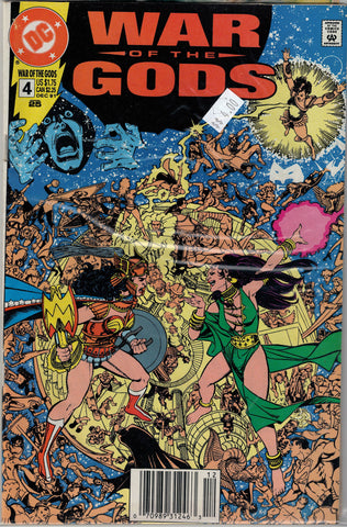 War of the Gods Issue #  4 DC Comics $4.00