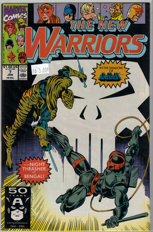 New Warriors Issue #  7 Marvel Comics $3.00