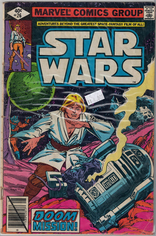 Star Wars Issue # 26 Marvel Comics $4.00