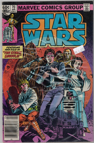 Star Wars Issue # 70 Marvel Comics $6.00
