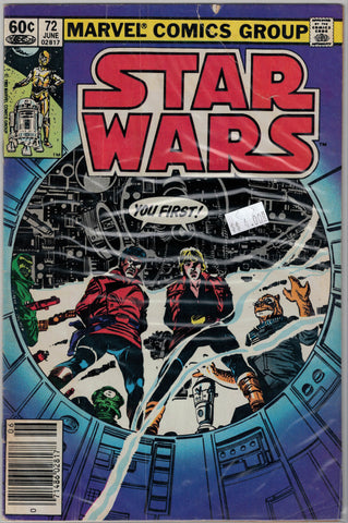 Star Wars Issue # 72 Marvel Comics $4.00