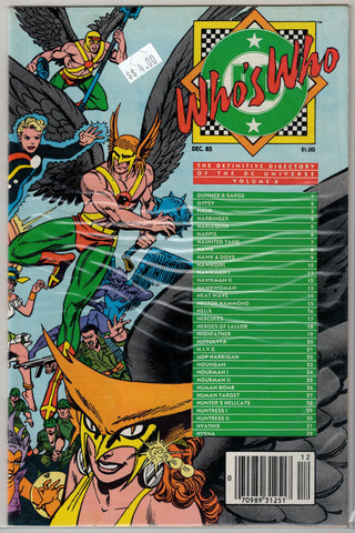 Who's Who: Directory of the DC Universe Comics Issue #  10 DC Comics $4.00