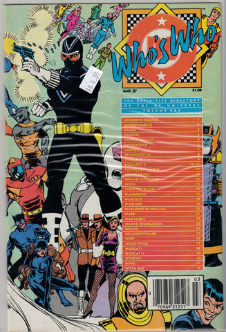 Who's Who: Directory of the DC Universe Comics Issue #  25 DC Comics $4.00