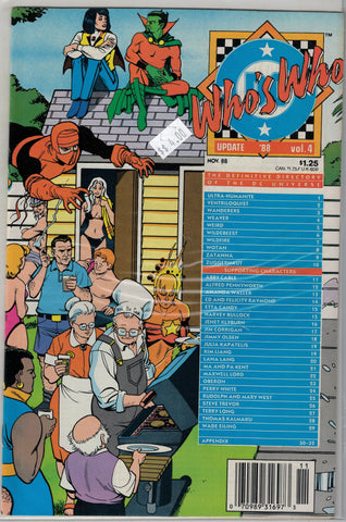 Who's Who: Directory of the DC Universe Issue #Update 4 1988 DC Comics $4.00