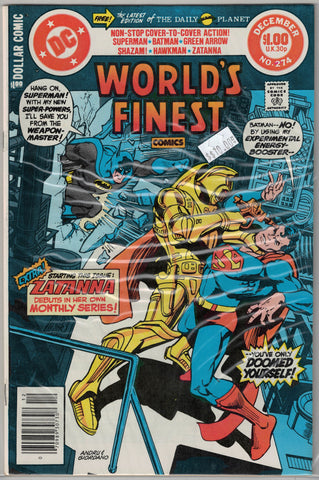 World's Finest Comics Issue # 274 DC Comics $10.00