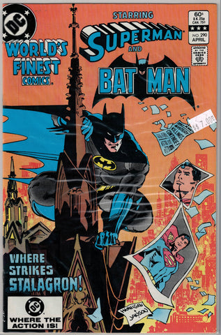 World's Finest Comics Issue # 290 DC Comics $7.00