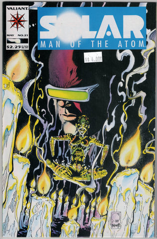 Solar: Man of the Atom Issue # 21 Valiant Comics $4.00