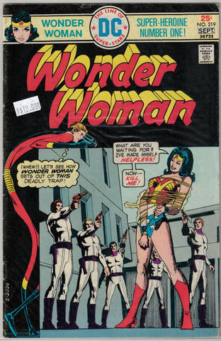 Wonder Woman Issue # 219 DC Comics $12.00