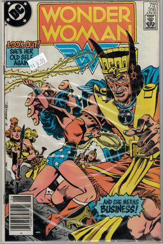 Wonder Woman Issue # 316 DC Comics $6.00