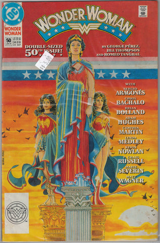 Wonder Woman series 2 Issue #50 DC Comics $5.00