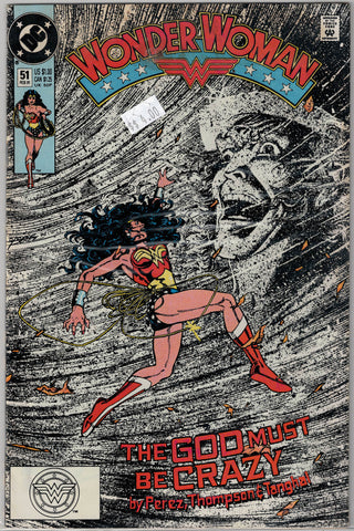 Wonder Woman series 2 Issue #51 DC Comics $4.00