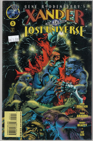 Gene Roddenberry's Xander in Lost Universe Issue # 5 Comics $3.00
