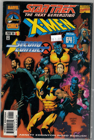 Star Trek X-Men Second Contact Issue # 1 Marvel Comics $6.00